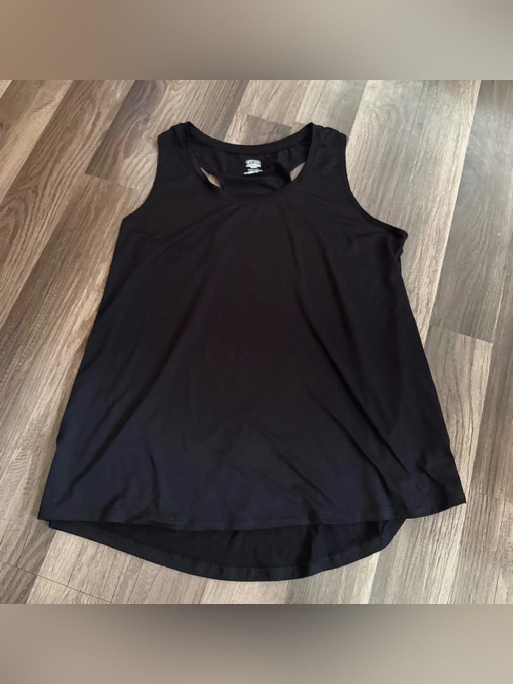Athletic works women’s Black Sleeveless Athletic Tank Top size large